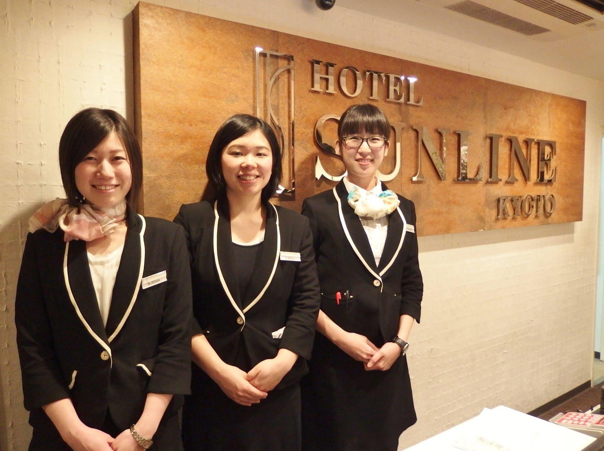 Hotel Sunline Kyoto Gion Shijo Exterior foto